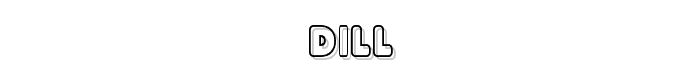 Dill font