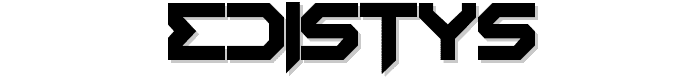 Edistys font