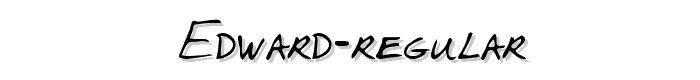 Edward%20Regular font