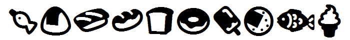 Efoodde font