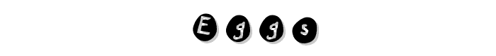 Eggs font