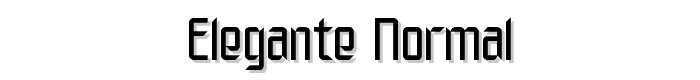 Elegante%20Normal font
