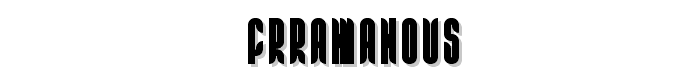 FRRamaNous font