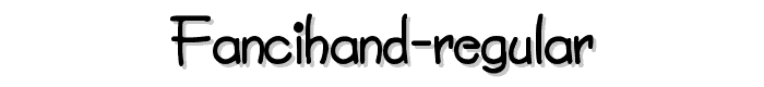 FanciHand%20Regular font