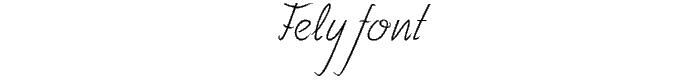 Fely font