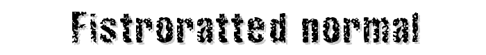 FistroRatted%20Normal font