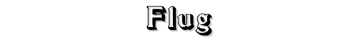 Flug font