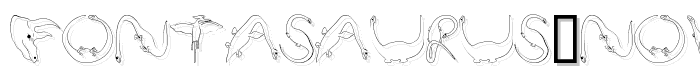 FontaSaurus%20Novelty font