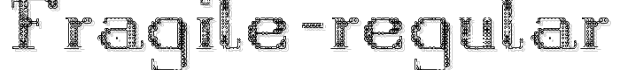 Fragile%20Regular font