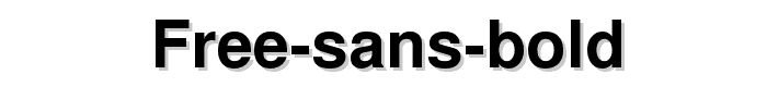 Free%20Sans%20Bold font