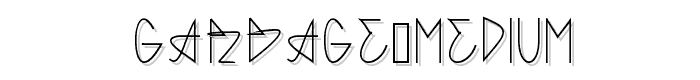 GARBAGE%20MEDIUM font