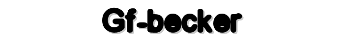 GF%20Becker font