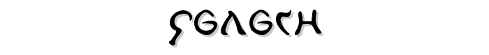 Galach font