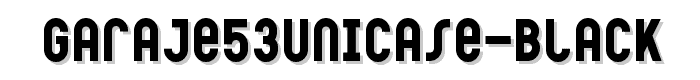 Garaje53Unicase%20Black font