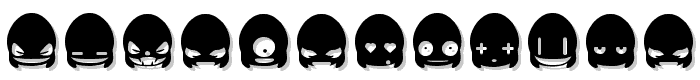 Ghost%20Smileys font