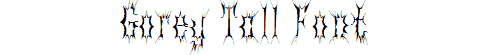 Gorey%20Tall font