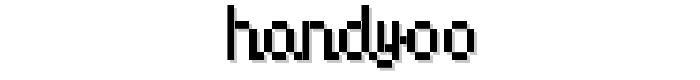 Handy00 font