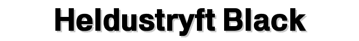 HeldustryFT%20Black font