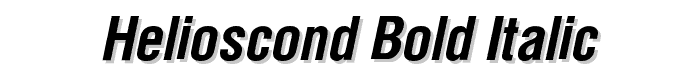 HeliosCond%20Bold%20Italic font