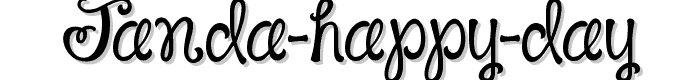 Janda%20Happy%20Day font
