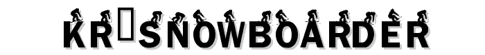 KR%20Snowboarder font