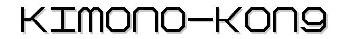 Kimono%20Kong font