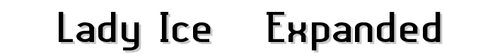 Lady%20Ice%20-%20Expanded font