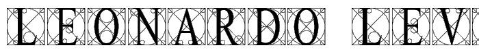 Leonardo%20%28Levi%29 font