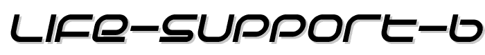 Life%20Support%20Bold%20Italic font