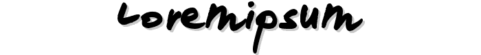 loremipsum font