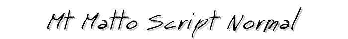 MT%20Matto%20Script%20Normal font