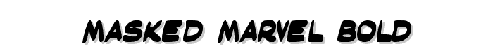 Masked%20Marvel%20Bold font