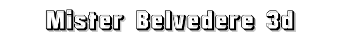Mister%20Belvedere%203D font