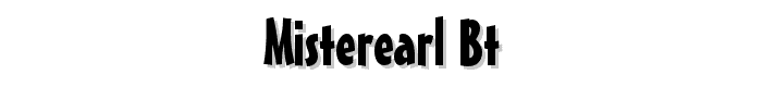 MisterEarl%20BT font