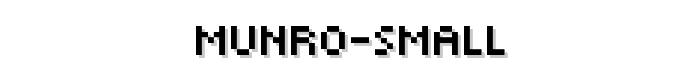 Munro%20Small font