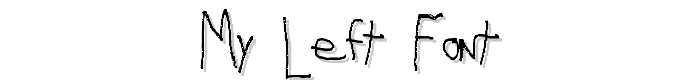 My%20Left%20Font font