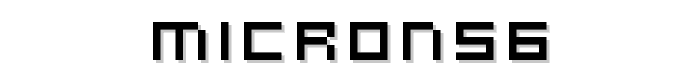 microN56 font