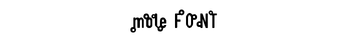 mole font