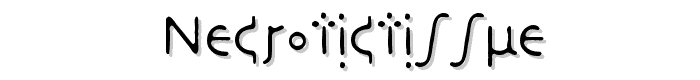 NecroticTissue font
