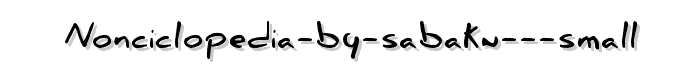 Nonciclopedia%20by%20Sabaku%20%20small font
