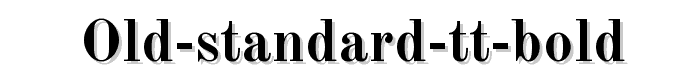Old%20Standard%20TT%20Bold font