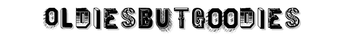 OldiesButGoodies font