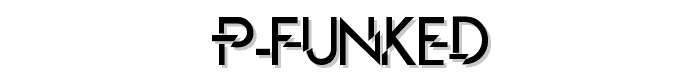 P%20Funked font