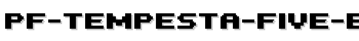 PF%20Tempesta%20Five%20Bold font