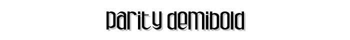 Parity%20DemiBold font