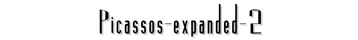 Picassos%20Expanded%202 font