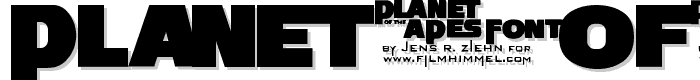 Planet%20of%20the%20Apes font