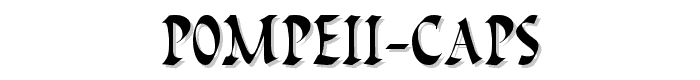 Pompeii%20Caps font