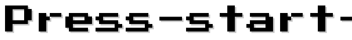 Press%20Start%202P font