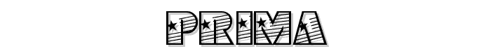 Prima font